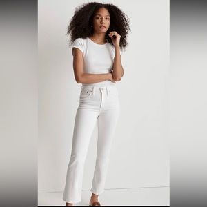 Madewell White Jeans Like New
